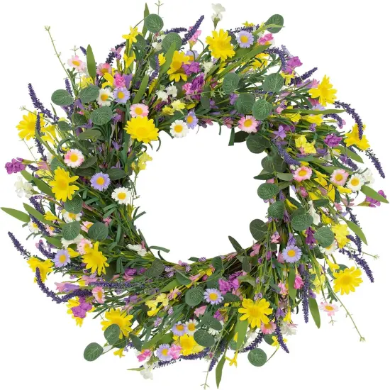 Spring Wreaths for Front Door Artificial Wreath {1}