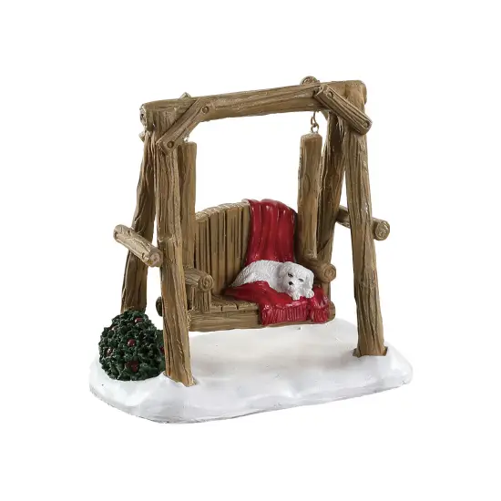 Lemax Rustic Log Swing {1}