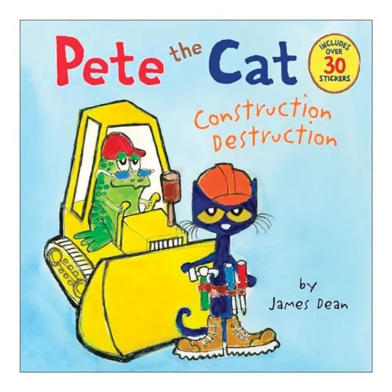 Kaplan Early Learning Company Pete the Cat Doll and 4 Paperback Book Set {6}