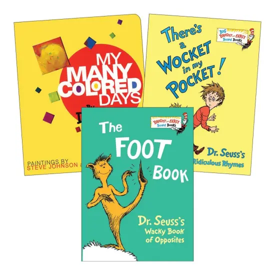 Kaplan Early Learning Company Dr. Seuss Board Books - Set of 9 {5}