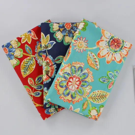 Richloom Solarium DAELYN Outdoor/Indoor Fabric Navy {3}