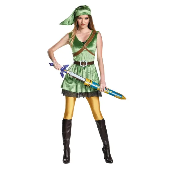 Legend of Zelda Link Women's Costume Adult {2}