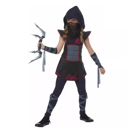 Fearless Ninja Girl's Child Costume {1}