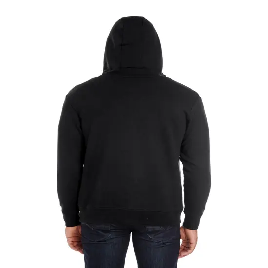 Unisex Triblend French Terry Full-Zip BLACK SOLID {2}