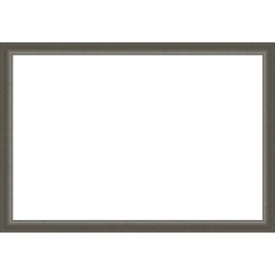 Domus Dark Silver Framed Dry Erase Magnetic Board {1}