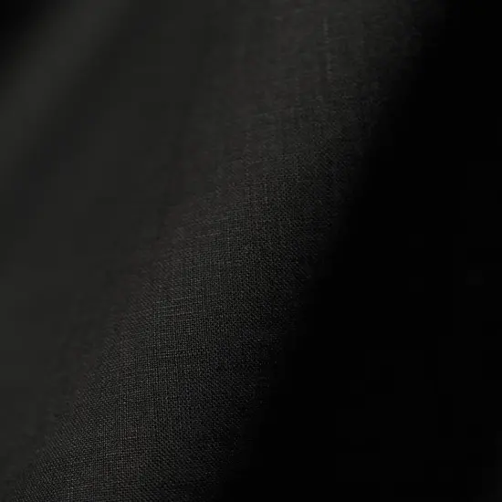1 Yard Softened Black Linen Fabric Lightweight Solid 58 Inches Wide for Apparel and Home Decor {3}