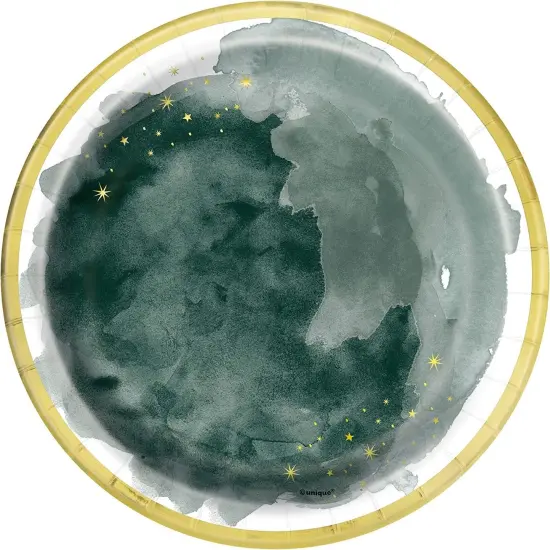 Modern Christmas 7" Plates - 10ct {1}