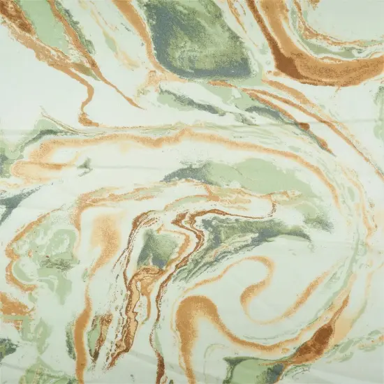 1 Yard Bubble Satin Marble Print Woven Fabric Soft Durable Drapery Use 58/59" Width IVORY/PINK {5}