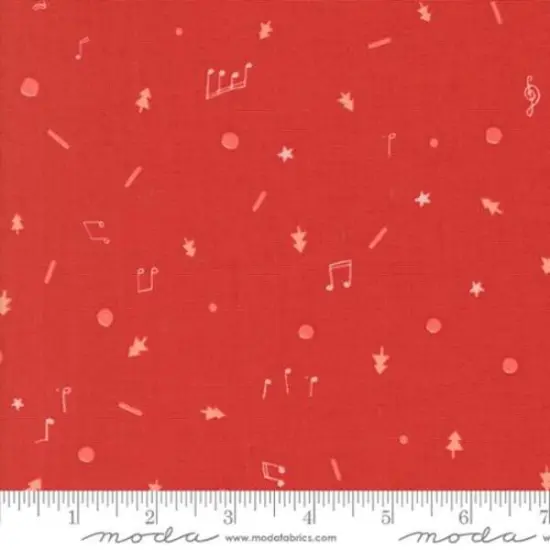 Christmas Cookie in Christmas Red (37137 12) | Tiny Christmas | Lizzy House | Moda {1}