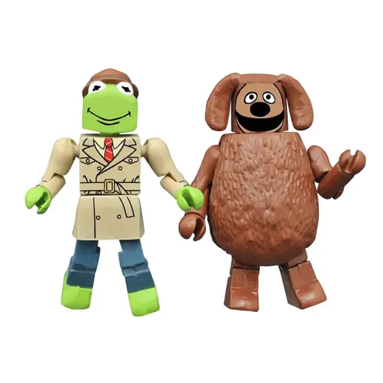 Muppets Reporter Kermit & Rowlf 2-Pack Series 2 Minimates {1}