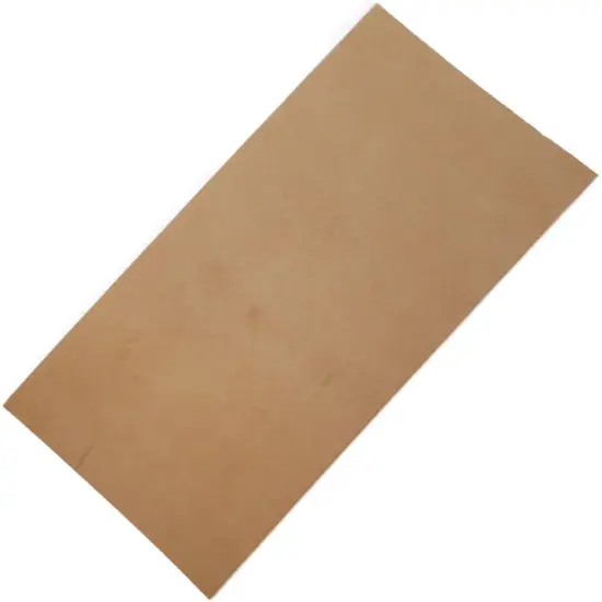 9-10 oz Precut Pieces Veg Tanned Tooling Leather Leathercraft. 1pc. (8x12" (20x30cm.)) {4}