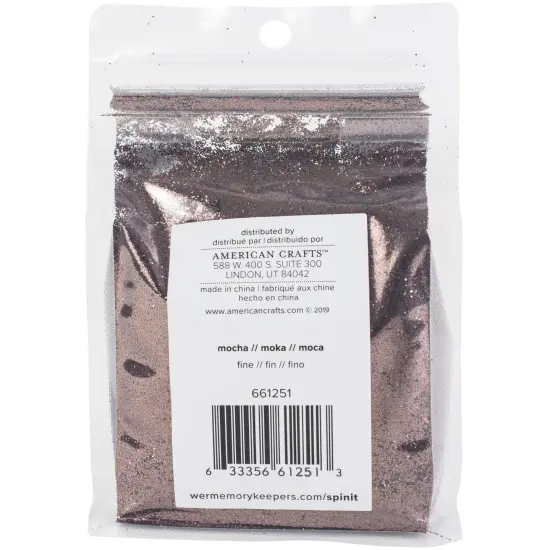 We R Spin It Fine Glitter 10oz-Mocha {3}