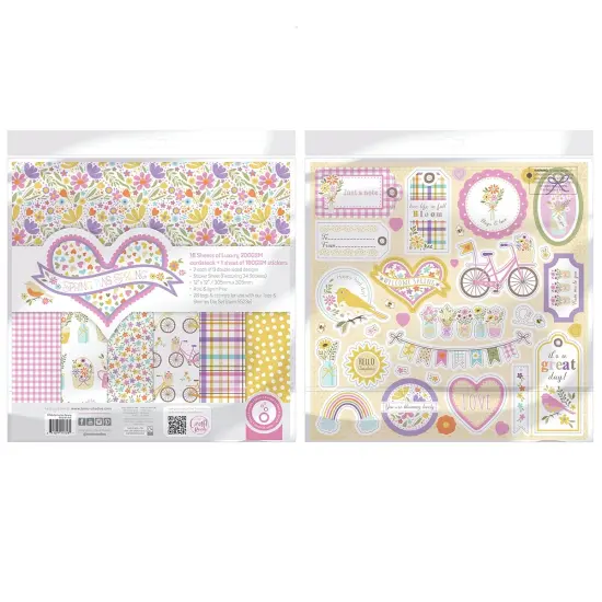 Tonic Studios Art Pad 12"X12" -Spring Has Sprung {3}