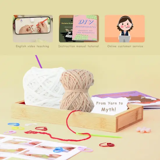 Gulpie Crochet Kit - Chinese Mythological Crochet Kit {2}