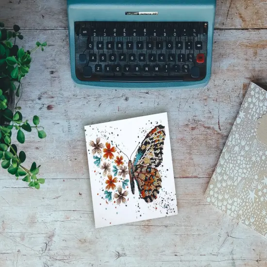 Mini Bead embroidery kit - Tigre wings AM-239 {5}