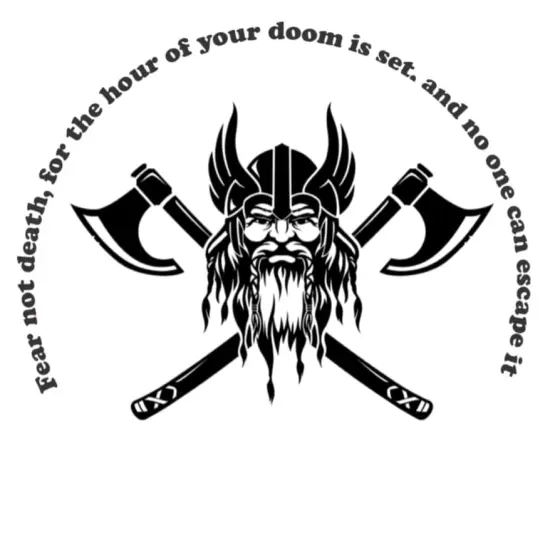 Vikings Helmet and Axe Ceramic Car Coaster Set 2.56" (2 Pack) {1}