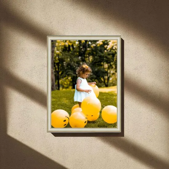 Traditional 9x17 Gold Picture frame Plein Air Frame {5}
