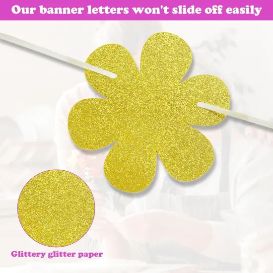 Mother's Day Flowers Butterfly Banner Decorations {3}