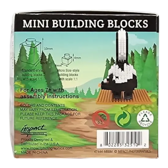 Mini Building Blocks - Skunk {2}