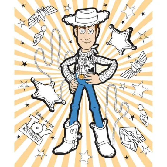 Disney&middot;Pixar Coloring Collection - Toy Story Color Me Panel - Multi {1}