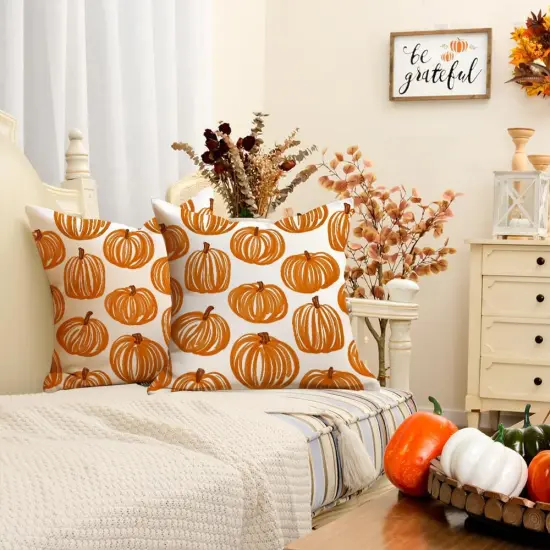 Outdoor Pillow Covers 20x20 Set of 2 Waterproof {6}