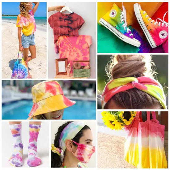 Tie Dye Kit - Spray Tie Dye Kit for Kids with 7 Vibrant Colors, Pre-Mixed Tie Dye Spray Kits, Permanent Non-Toxic Fabric Spray Dye,Tyedyedye Party Supplies Tie Dye Shirt {3}