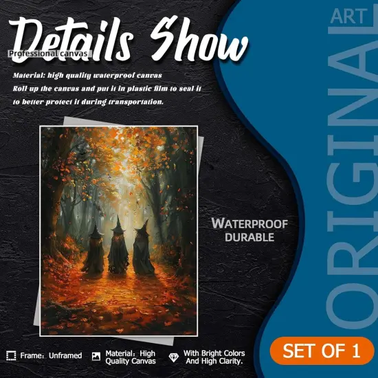 Vintage Three Witches {2}