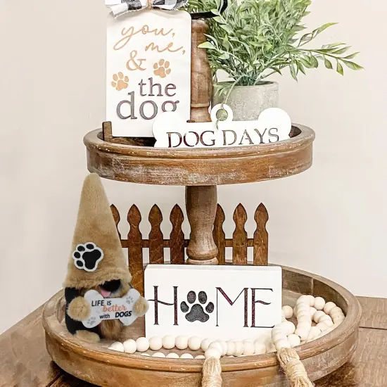 Dog Gnomes Plush Ornaments {3}