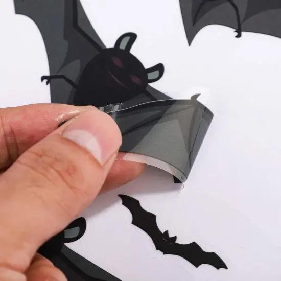 4 Sheets Halloween Window Clings {4}