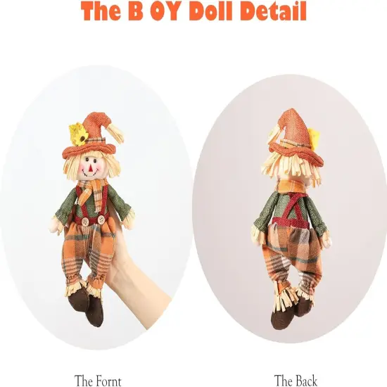 2 Pack Fall Decorations Table Ornaments(Green Red) {3}