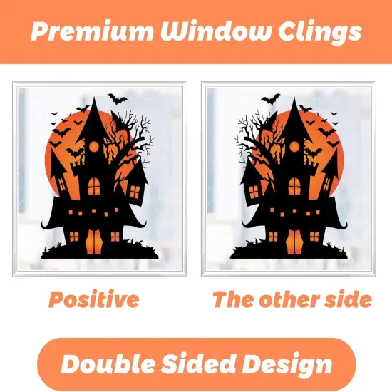 9 Sheets of Pumpkin Head Halloween Decals {3}