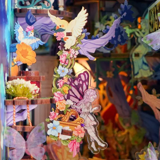 DIY Book Nook Kit - A Midsummer Night's Dream w/ Dust Cover {3}