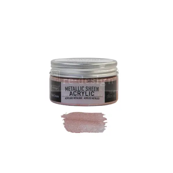 Redesign Metallic Sheen Pat - Blush Chrome - 1 jar, 100 ml (3.4 fl oz) pat  {1}
