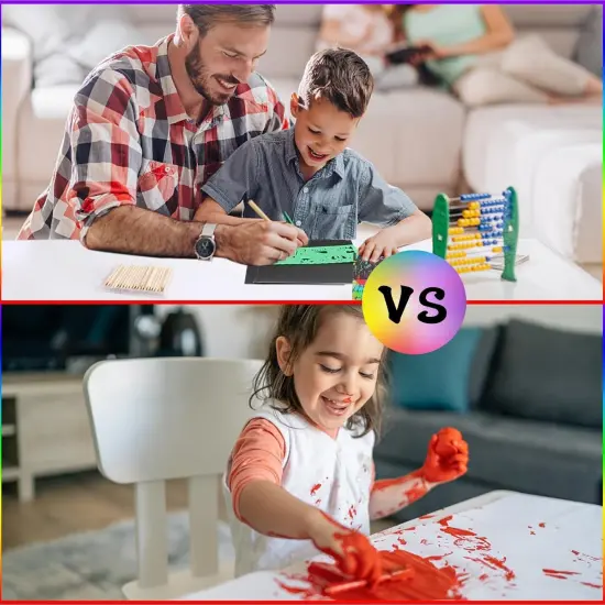 Scratch Art Paper Rainbow {3}