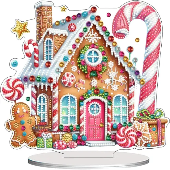 Christmas Diamond Art Tabletop Painting Kit {1}