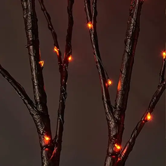 Lighted Halloween Tree Branches {2}