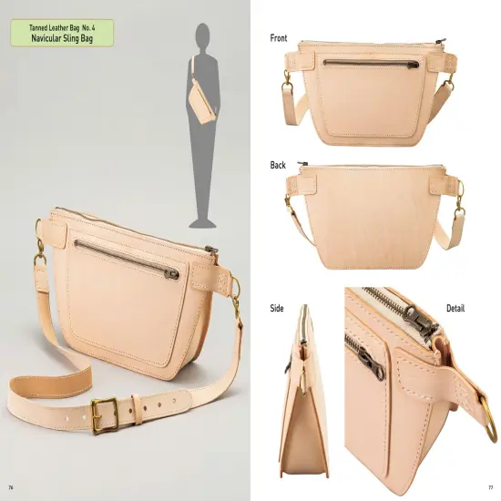 Crafting Leather Totes, Backpacks & Bags: Detailed Patterns & Step-by-Step Instructions for 18 Projects {4}