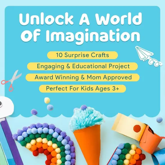 10 Creative Arts and Crafts for Kids Ages 4-8 {2}