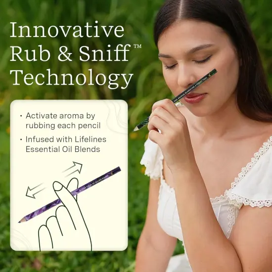 Scented Colored Pencils & Pen Diffuser Bundle {3}