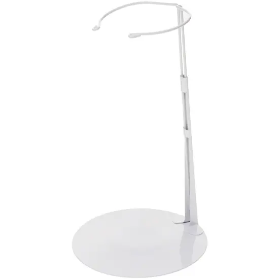 Kaiser 3701 White Adjustable Doll Stand, fits 20 to 30 inch Dolls, waist width adjusts from 4 to 4.75 inches {1}