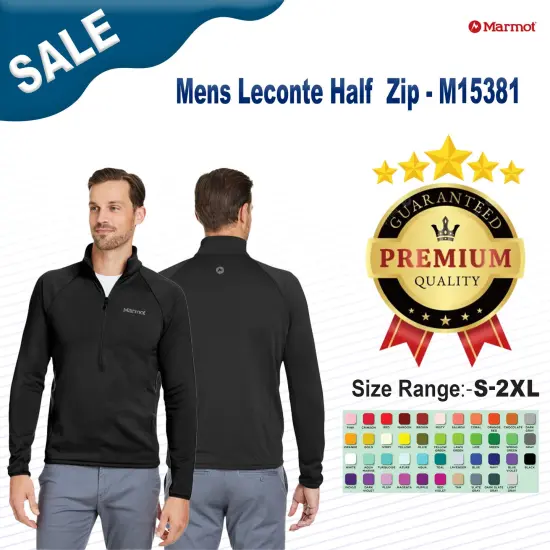 Marmot&reg; Men's Leconte Half-Zip Vetiver {2}