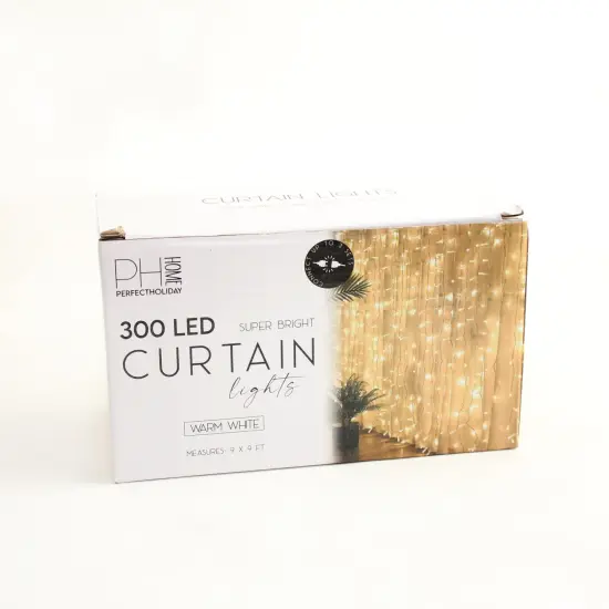 Perfect Holliday 300 LED Super Bright Curtain Light {5}