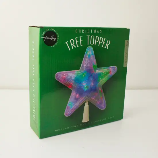 Perfect Holiday Christmas Tree Top Star - Multicolor {6}