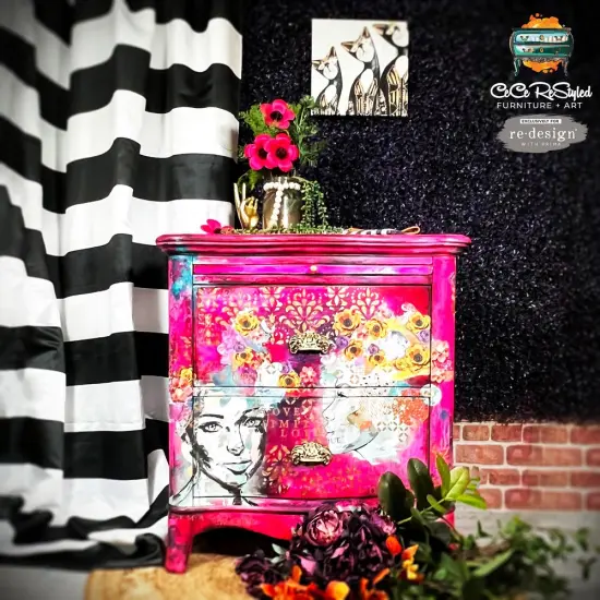 Decor Transfers&reg; 24x35 - Cece In Truth, Beauty - total sheet size 24"x35", cut into 2 sheets {3}