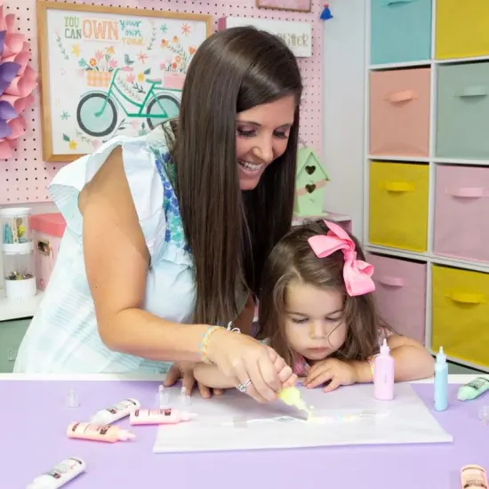 Tulip Puff Paint Glow, Multi-Surface Craft Paint, .75 fl. oz. 10 Pack {5}