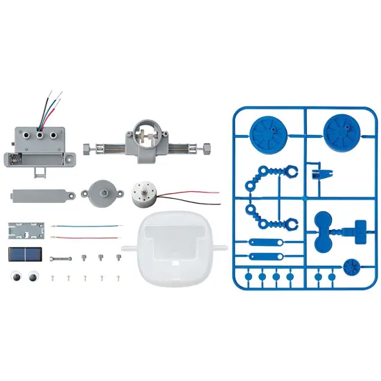 4M: Green Science: Rover Robot - DIY Robotics Assembly Kit, Solar & Battery Hybrid Power Rolling, STEM Building, Physics Toy Activity Set, Kids Age 5+ {5}