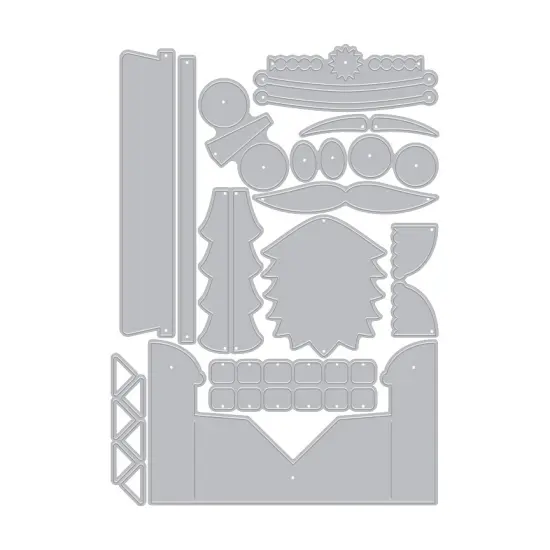 Hero Arts Die Set-Big Mouth Nutcracker {2}