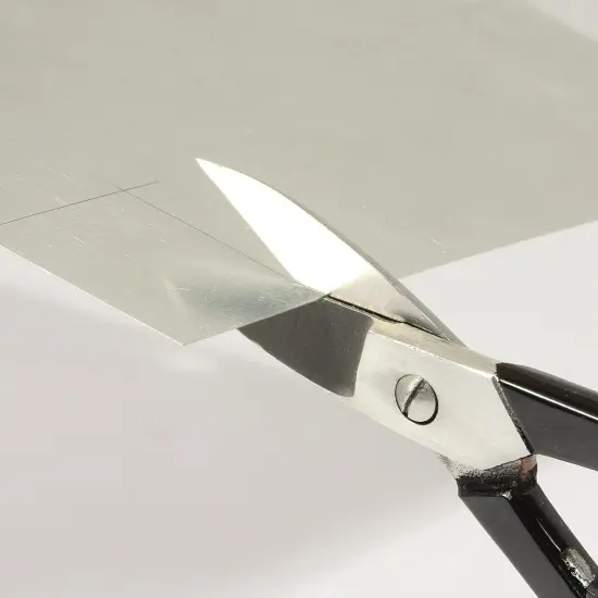 The Beadsmith Metal Plate Shears – 7 inches (178mm) – Steel Blades – Comfort Grip with Single-Leaf Spring Handle – Tool for Cutting Stamping Blanks, Sheet Metal (Up to 20 gauge) and Craft Wire {4}