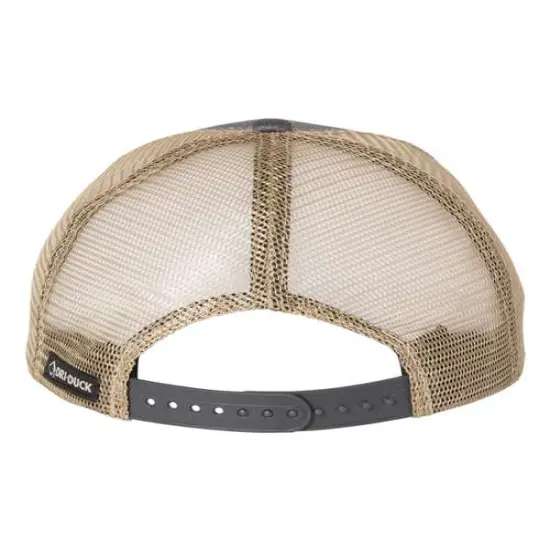 DRI DUCK&reg; Buck Head Trucker Cap Heather Charcoal F {7}