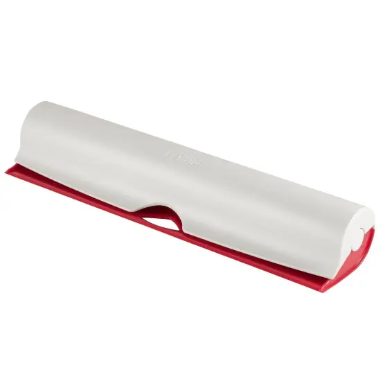 Hutzler Refillable Wrap Dispenser - Stores & Dispenses Foil, Plastic Wrap, Wax Paper and Parchment Paper Red {1}